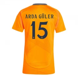 Femmer Maillot de Foot Real Madrid 2024-25 Arda Güler #15 Extérieur