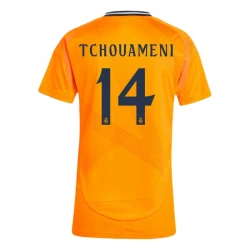 Femmer Maillot de Foot Real Madrid 2024-25 Tchouameni #14 Extérieur