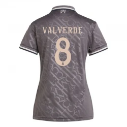 Femmer Maillot Equipe Foot Real Madrid Federico Valverde #8 2024-25 Third