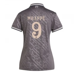 Femmer Maillot Equipe Foot Real Madrid Mbappe #9 2024-25 Third