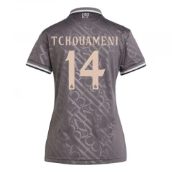 Femmer Maillot Equipe Foot Real Madrid Tchouameni #14 2024-25 Third