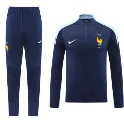 France Ensemble Sweat d'entraînement 2024 Navy