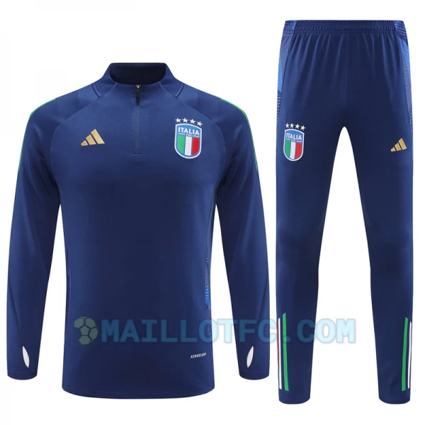Italie Ensemble Sweat d'entraînement 2024-25 Bleu