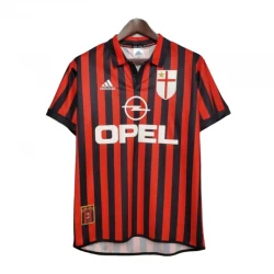 Maillot AC Milan Retro 1999-00 Domicile Homme