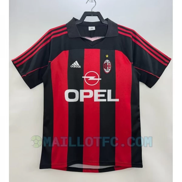 Maillot AC Milan Retro 2000-02 Domicile Homme