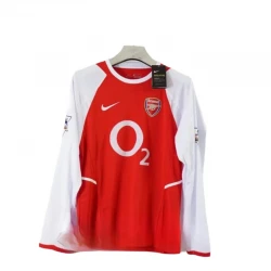 Maillot Arsenal FC Retro 2002-04 Domicile Homme Manches Longues