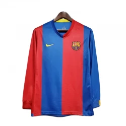 Maillot Barça Retro 2006-07 Domicile Homme Manches Longues