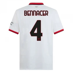 Maillot de Foot AC Milan 2024-25 Bennacer #4 Extérieur Homme