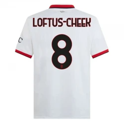 Maillot de Foot AC Milan 2024-25 Loftus-Cheek #8 Extérieur Homme