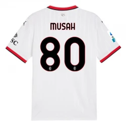 Maillot de Foot AC Milan 2024-25 Musah #80 Extérieur Homme