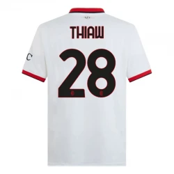 Maillot de Foot AC Milan 2024-25 Thiaw #28 Extérieur Homme