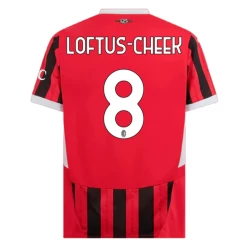 Maillot de Foot AC Milan Loftus-Cheek #8 2024-25 Domicile Homme