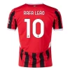 Maillot de Foot AC Milan Rafa Leao #10 2024-25 Domicile Homme