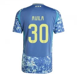 Maillot de Foot AFC Ajax Amsterdam 2024-25 Avila #30 Extérieur Homme