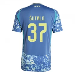 Maillot de Foot AFC Ajax Amsterdam 2024-25 Sutalo #37 Extérieur Homme