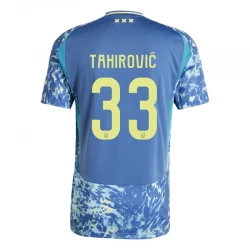 Maillot de Foot AFC Ajax Amsterdam 2024-25 Tahirovic #33 Extérieur Homme