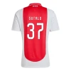 Maillot de Foot AFC Ajax Amsterdam Sutalo #37 2024-25 Domicile Homme