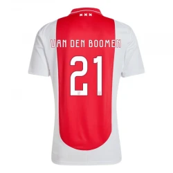 Maillot de Foot AFC Ajax Amsterdam Van Den Boomen #21 2024-25 Domicile Homme