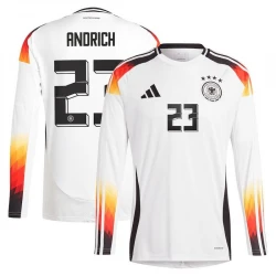 Maillot de Foot Allemagne Andrich #23 Euro 2024 Domicile Homme Manches Longues