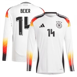 Maillot de Foot Allemagne Beier #14 Euro 2024 Domicile Homme Manches Longues