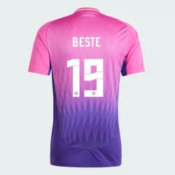 Maillot de Foot Allemagne Beste #19 Euro 2024 Extérieur Homme