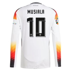 Maillot de Foot Allemagne Jamal Musiala #10 Euro 2024 Domicile Homme Manches Longues