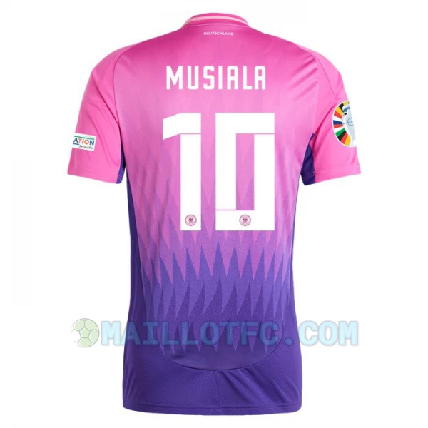 Maillot de Foot Allemagne Jamal Musiala #10 Euro 2024 Extérieur Homme