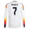 Maillot de Foot Allemagne Kai Havertz #7 Euro 2024 Domicile Homme Manches Longues