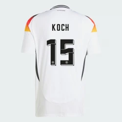 Maillot de Foot Allemagne Koch #15 Euro 2024 Domicile Homme