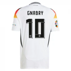 Maillot de Foot Allemagne Serge Gnabry #10 Euro 2024 Domicile Homme