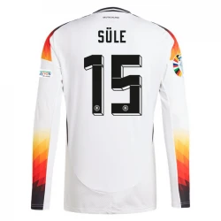 Maillot de Foot Allemagne Sule #15 Euro 2024 Domicile Homme Manches Longues