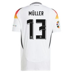 Maillot de Foot Allemagne Thomas Müller #13 Euro 2024 Domicile Homme