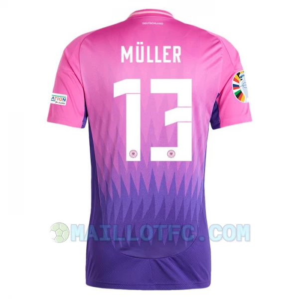 Maillot de Foot Allemagne Thomas Müller #13 Euro 2024 Extérieur Homme
