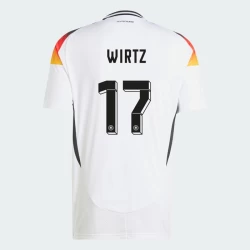 Maillot de Foot Allemagne Wirtz #17 Euro 2024 Domicile Homme
