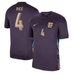 Maillot de Foot Angleterre Declan Rice #4 Euro 2024 Extérieur Homme