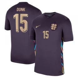 Maillot de Foot Angleterre Dunk #15 Euro 2024 Extérieur Homme