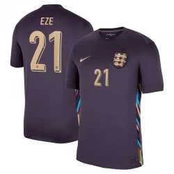 Maillot de Foot Angleterre Eze #21 Euro 2024 Extérieur Homme