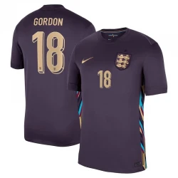 Maillot de Foot Angleterre Gordon #18 Euro 2024 Extérieur Homme