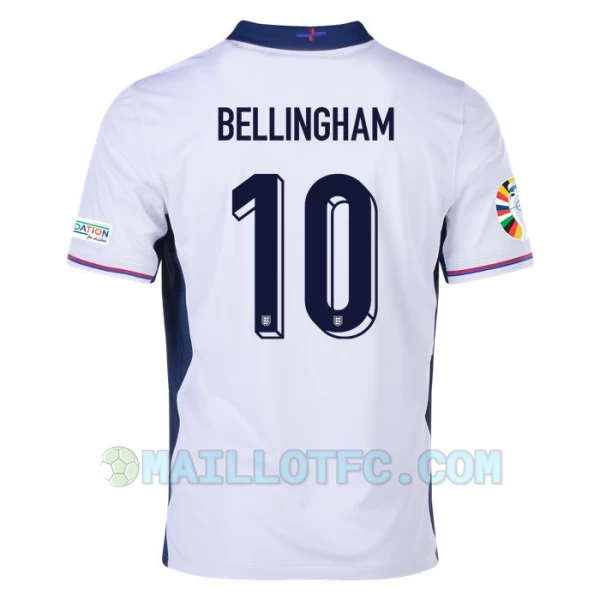 Maillot de Foot Angleterre Jude Bellingham #10 Euro 2024 Domicile Homme