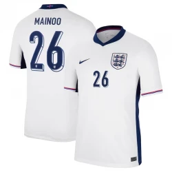 Maillot de Foot Angleterre Mainoo #26 Euro 2024 Domicile Homme