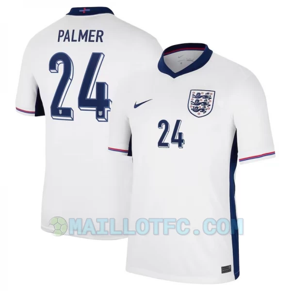 Maillot de Foot Angleterre Palmer #24 Euro 2024 Domicile Homme