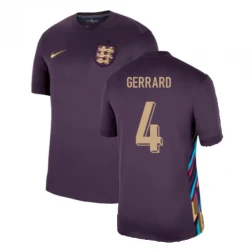 Maillot de Foot Angleterre Steven Gerrard #4 Euro 2024 Extérieur Homme