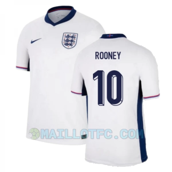 Maillot de Foot Angleterre Wayne Rooney #10 Euro 2024 Domicile Homme