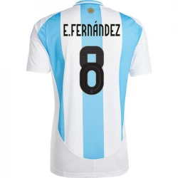 Maillot de Foot Argentine E. Fernandez #8 Copa America 2024 Domicile Homme