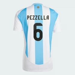 Maillot de Foot Argentine Pezzella #6 Copa America 2024 Domicile Homme