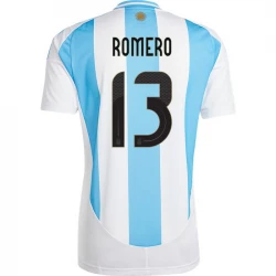 Maillot de Foot Argentine Romero #13 Copa America 2024 Domicile Homme