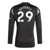 Maillot de Foot Arsenal FC 2024-25 Kai Havertz #29 Extérieur Homme Manches Longues