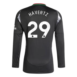 Maillot de Foot Arsenal FC 2024-25 Kai Havertz #29 Extérieur Homme Manches Longues