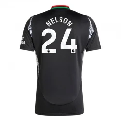 Maillot de Foot Arsenal FC 2024-25 Nelson #24 Extérieur Homme