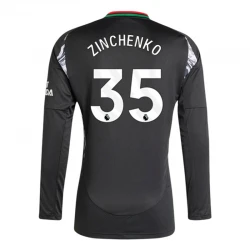 Maillot de Foot Arsenal FC 2024-25 Zinchenko #35 Extérieur Homme Manches Longues